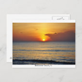 Melbourne Beach, Florida Sunrise Briefkaart (Voorkant / Achterkant)