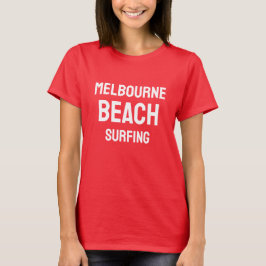 Melbourne Beach Florida Surfen T-shirt