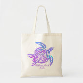 Melbourne Beach Florida Zee Turtle Canvas tas (Voorkant)