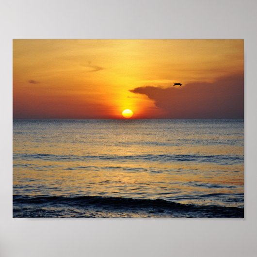 Melbourne Beach Sunrise Poster (Voorkant)