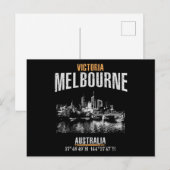 Melbourne Briefkaart (Voorkant / Achterkant)