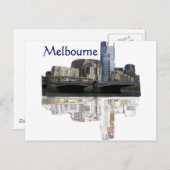 Melbourne Briefkaart (Voorkant / Achterkant)