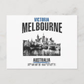 Melbourne Briefkaart (Voorkant)