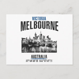 Melbourne Briefkaart