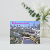 Melbourne briefkaart (Staand voorkant)
