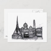 Melbourne Briefkaart (Voorkant / Achterkant)