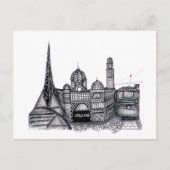 Melbourne Briefkaart (Voorkant)