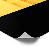 Melbourne CBD Queens Bridge Stad Licht Poster (Hoek)