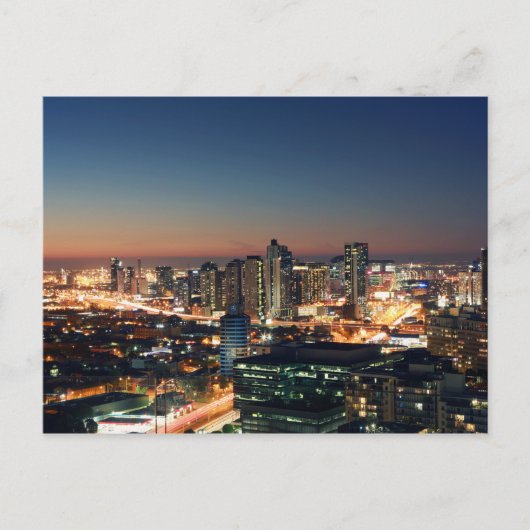 Melbourne City Briefkaart (Voorkant)