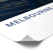 Melbourne Cricket Ground Australië Reisprint Poster (Hoek)