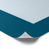 Melbourne Dark Blue City Map Poster (Hoek)