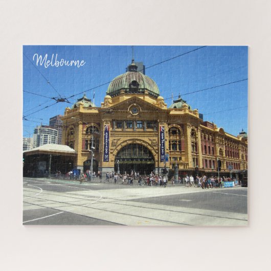 melbourne flinders station legpuzzel (Horizontaal)