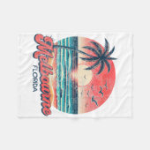 Melbourne Florida Fleece Deken (Voorkant (Horizontaal))