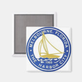 Melbourne, Florida Magneet (Voorkant / Achterkant)