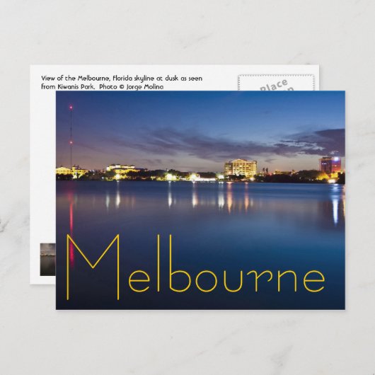 Melbourne, Florida, VS Briefkaart (Voorkant / Achterkant)