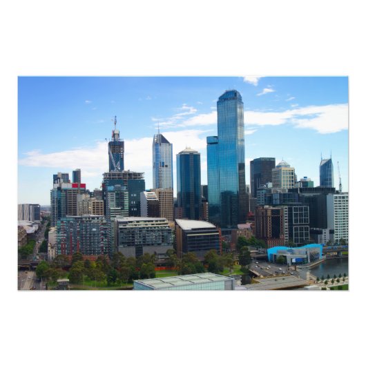 Melbourne Foto Afdruk (Voorkant)