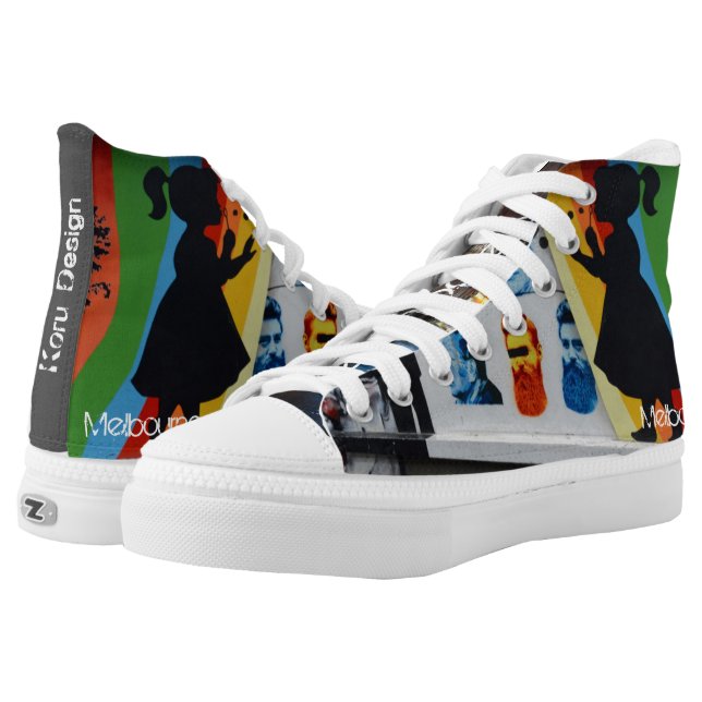 Melbourne graffiti high top schoenen (Paar)