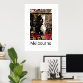 Melbourne Graffiti III Poster (Thuiskantoor)