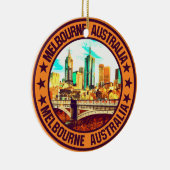 Melbourne Keramisch Ornament (Rechts)