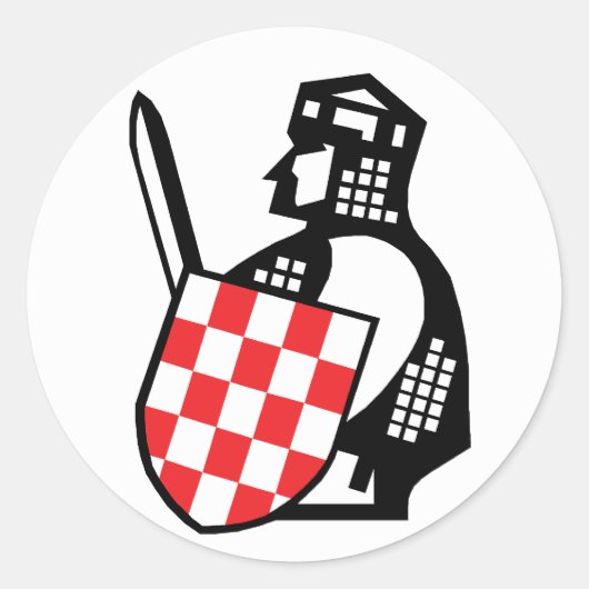 Melbourne Knights Sticker (Voorkant)