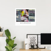 Melbourne Lanes No.1 Poster (Thuiskantoor)