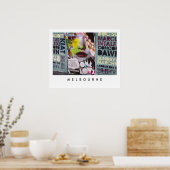 Melbourne Lanes No.1 Poster (Keuken)
