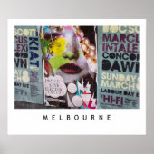 Melbourne Lanes No.1 Poster (Voorkant)