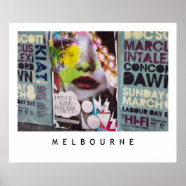 Melbourne Lanes No.1 Poster