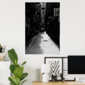 Melbourne Laneway Poster (Thuiskantoor)
