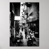 Melbourne Laneway Poster (Voorkant)