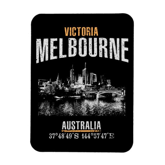 Melbourne Magneet (Verticaal)
