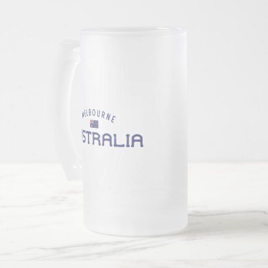 Melbourne Matglas Bierpul (Voorkant links)