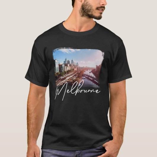 Melbourne Melbourne Australië T-shirt (Voorkant)