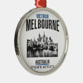 Melbourne Metalen Ornament (Rechts)