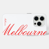 Melbourne - mooie iPhone draagtas Case-Mate iPhone Case (Achterkant (horizontaal))