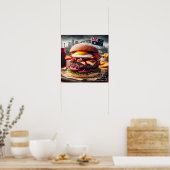 Melbourne Munchies: Outback verwennerij Poster (Keuken)