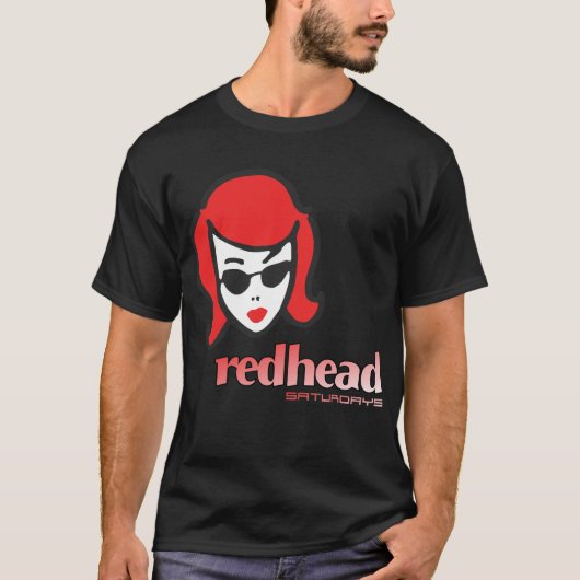 Melbourne nachtclub logo "RedHead" T-shirt (Voorkant)