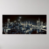 MELBOURNE NIGHT POSTER (Voorkant)