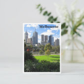 melbourne park skyline briefkaart (Staand voorkant)