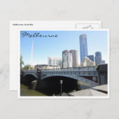 melbourne princes bridge briefkaart (Voorkant / Achterkant)