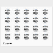 Melbourne Ronde Sticker (Vel)