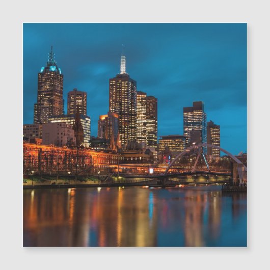Melbourne 's nachts (Voorkant)