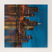 Melbourne 's nachts legpuzzel (Horizontaal)