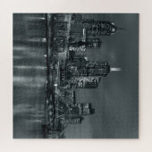 Melbourne 's nachts legpuzzel (Horizontaal)