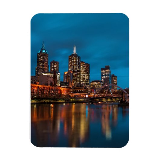 Melbourne 's nachts magneet (Verticaal)