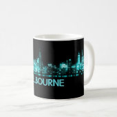 Melbourne Skyline Koffiemok (Voorkant rechts)