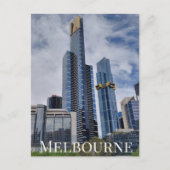 Melbourne Skyline Panorama Briefkaart (Voorkant)