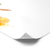 Melbourne Skyline Poster (Hoek)