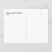 Melbourne Skyline, Princess Bridge, Yarra River Briefkaart (Achterkant)