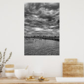 Melbourne skyline uit St. Kilda Poster (Keuken)